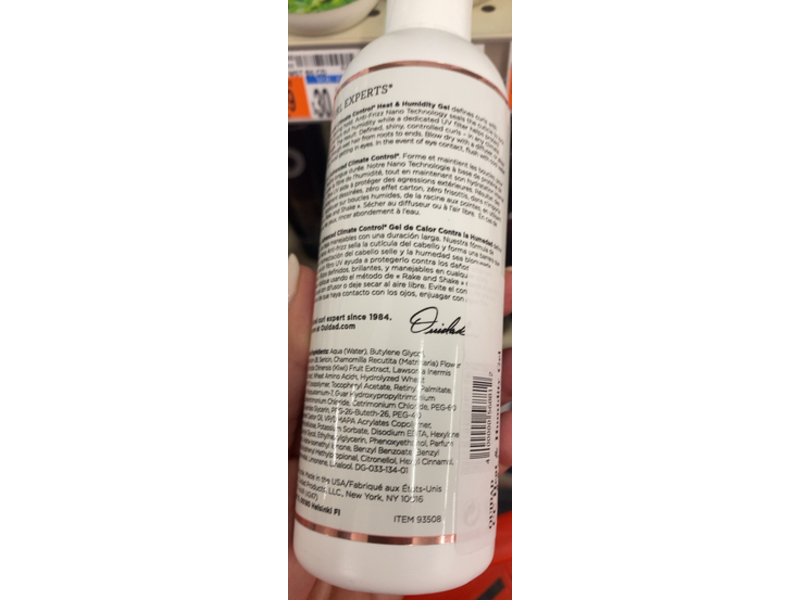 Ouidad The Curl Experts Advanced Climate Control Gel, 8.5 fl oz/250 mL