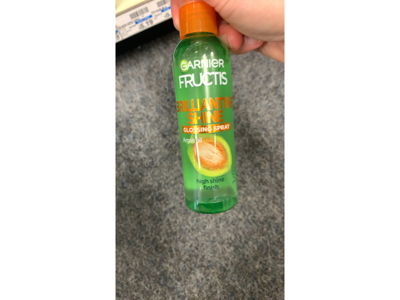 Garnier Fructis Style Brilliantine Shine Glossing Spray 3 Oz (Pack of 6)