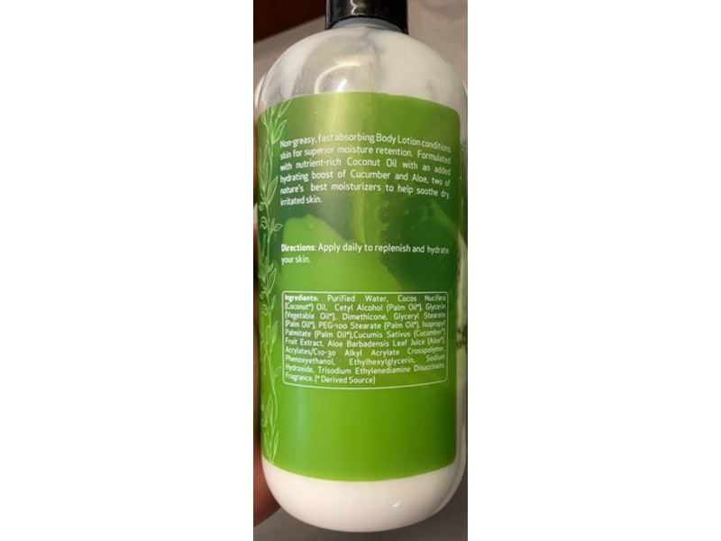 Renpure Cucumber & Aloe Soothing + Refreshing Body Lotion, 16 fl oz/473 mL