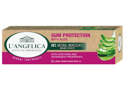 L'angelica Gum protection Toothpaste, Aloe Vera, 75 mL