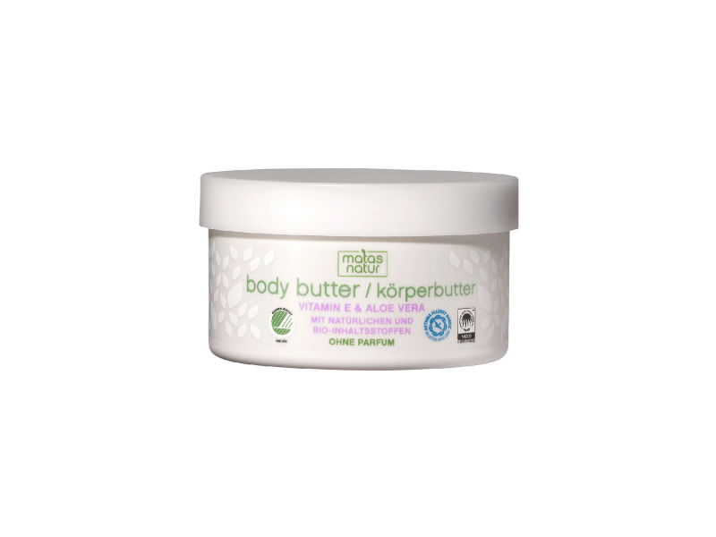 Matas Natur Body Butter, Vitamin E & Aloe Vera, 200 mL