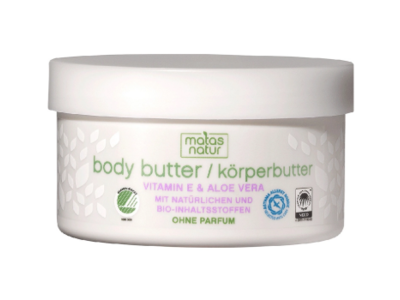 Matas Natur Body Butter, Vitamin E & Aloe Vera, 200 mL