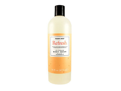 Trader Joe's Refresh Citrus Body Wash With Vitamin C, 16 fl oz/473 mL