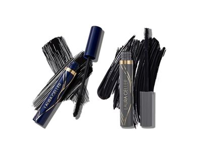 Laura Geller Always Three Lengthening Mascara Duo, Classic + Waterproof, 0.37 fl oz/11 mL
