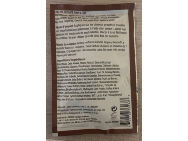 Difeel Premium Hair Mask, Jojoba Oil, 1.75 oz/50 g