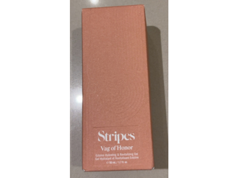 Stripes Vag Of Honor Hydrating Gel For Relieving Vaginal Dryness,1.7 fl oz/50 mL