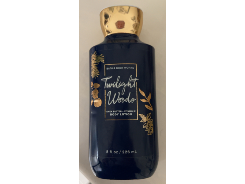 Bath & Body Works Twilight Woods Body Lotion, Shea Butter + Vitamin E, 8 fl oz/226 mL