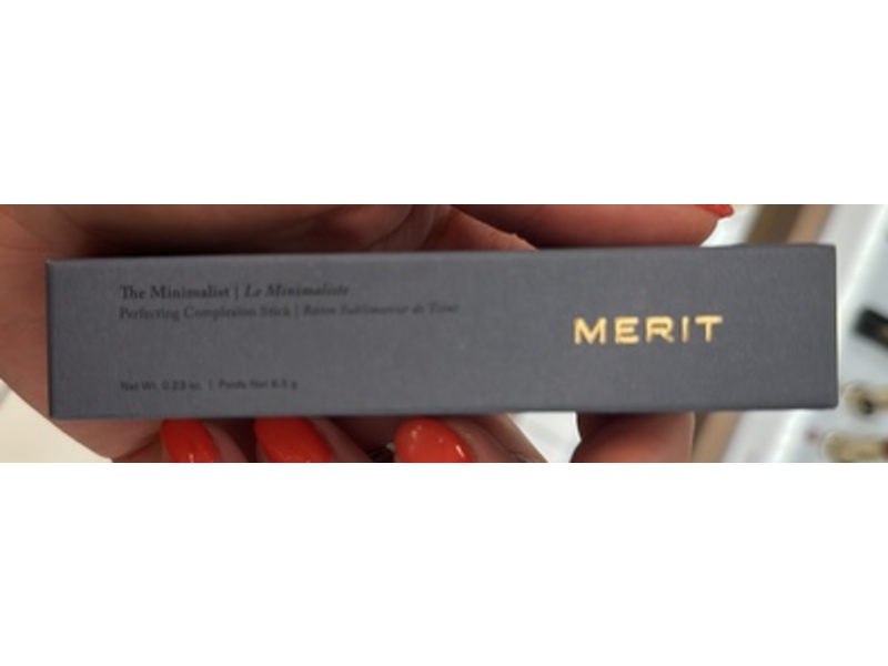 Merit The Minimalist Perfecting Complexion Stick, Oak, 0.23 oz/ 6.5 g