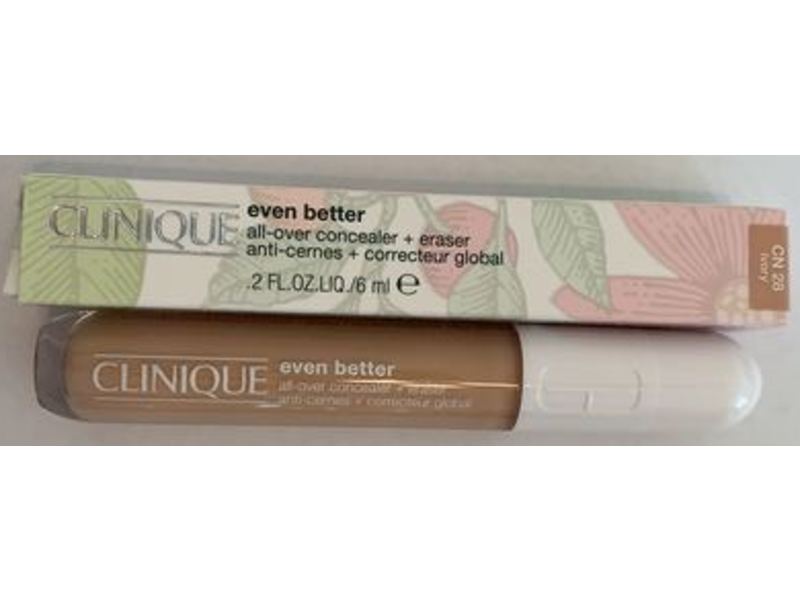 Clinique Even Better All-Over Concealer + Eraser, Cn 28 Ivory, 0.2 fl oz/6 mL