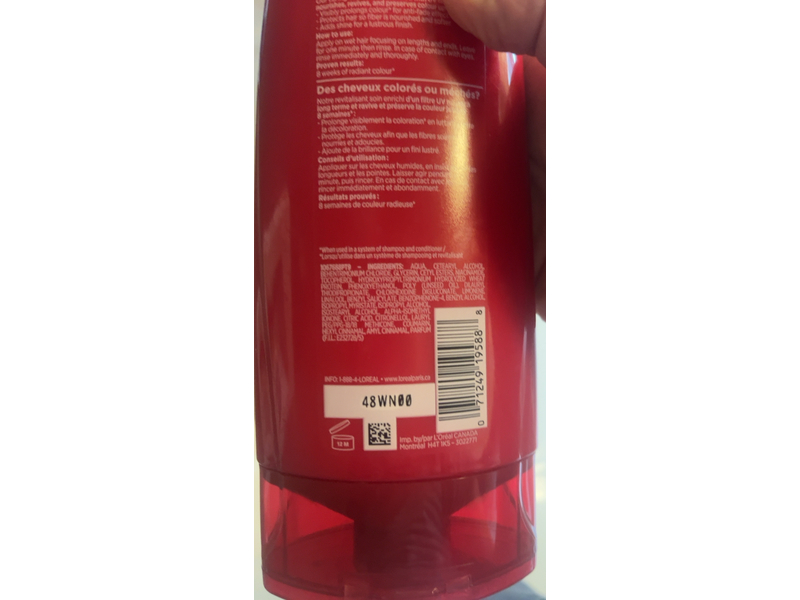 L'Oreal Paris Color Radiance Protecting Conditioner, 385 mL