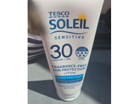Tesco Soleil Sensitive Sun Protection Lotion, SPF 30, Fragrance-Free, 200 mL - thumbnail 2