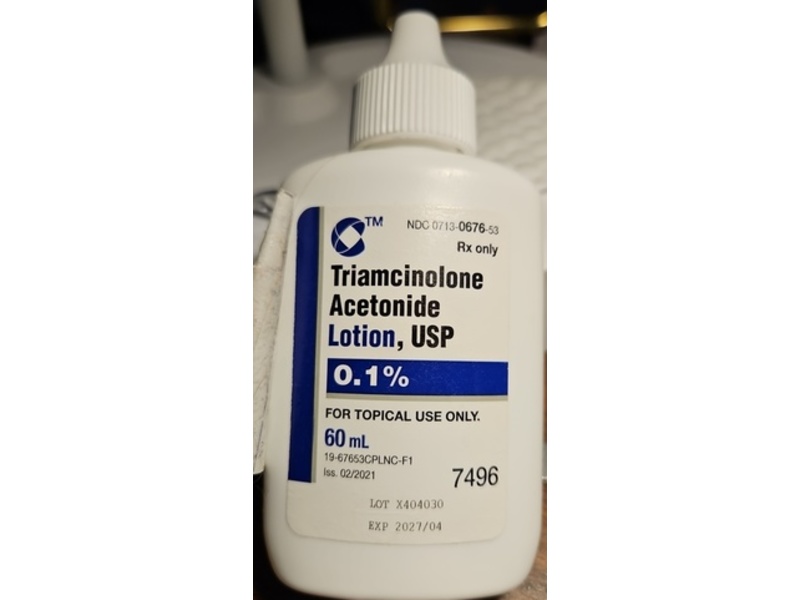 Triamcinolone Acetonide Lotion 0.1%, 60 mL, Cosette Pharmaceuticals (Rx)