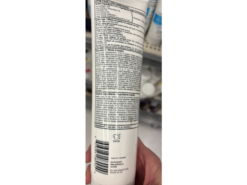 Garnier Ombrelle Sensitive Expert Sunscreen Lotion, SPF 60, 300 mL