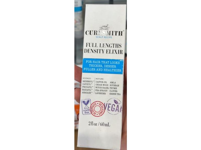 Curlsmith Full Lengths Density Elixir, 2 fl oz/60 mL