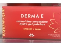 Derma E Retinol Line Soothing Anti Wrinkle Gel Patches, 3 oz/85 g, 60 Count - thumbnail 2