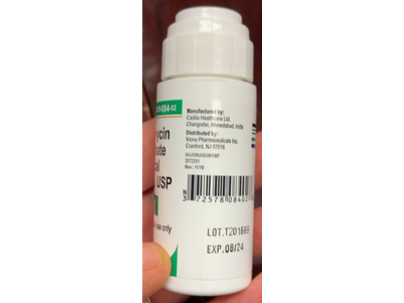 Clindamycin Phosphate Topical Solution, USP 1 %, 30 mL, Viona Pharmaceuticals (RX)