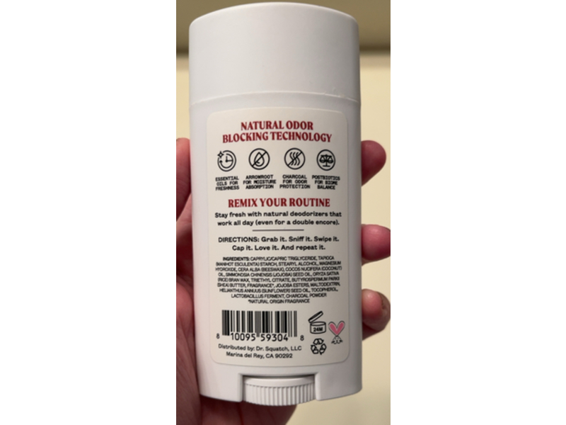 Juke Box Natural Deodorant, Vanilla On Vinyl