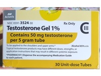 Testosterone Gel 1%, 30 units, Actavis (Rx) - thumbnail 2