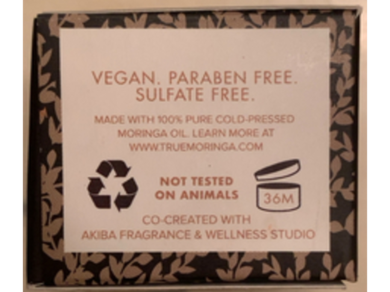 True Moringa Tinted Lip Balm, Moonlight White Gold Peppermint, 0.25 oz/7 g