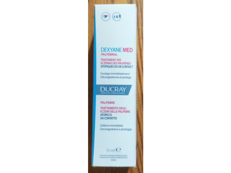 Ducray Dexyane Med Eyelids Cream, 15 mL