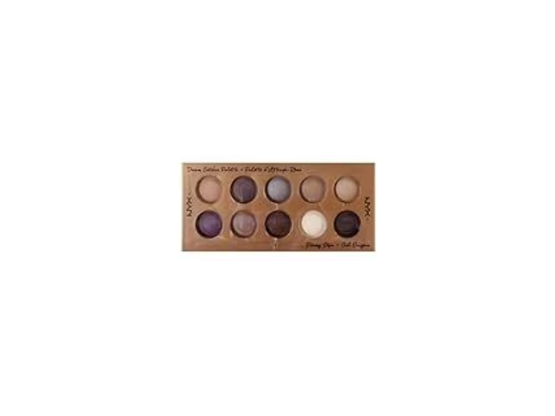 NYX Professional Makeup Dream Catcher Shadow Palette, Stormy Skies, 0.5 oz