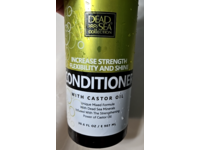 Dead Sea Collection Increase Strength Flexible & Shine Conditioner, Castor Oil, 30.6 fl oz/907 mL - Image 3