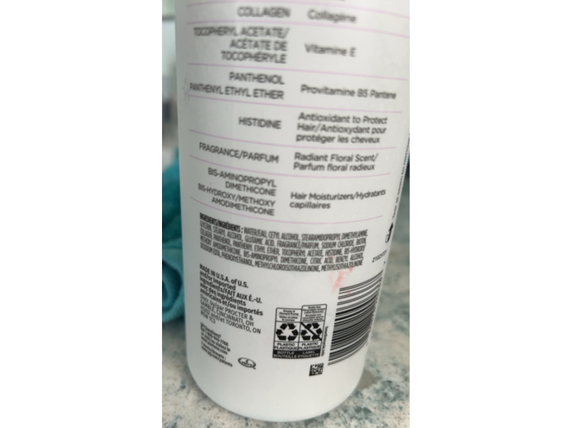 Pantene Infinite Lengths Conditioner, Biotin + Collagen, 30 fl oz/888 mL