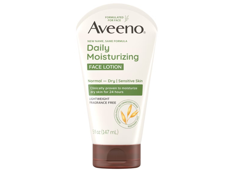 Aveeno Daily Moisturizing Face Cream, Soothing Oat, 5 oz/141 g