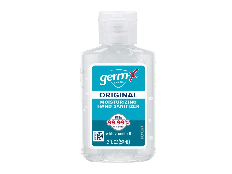 Germ.x original Moisturizing Hand Sanitizer, Vitamin E, 2 fl oz/59 mL