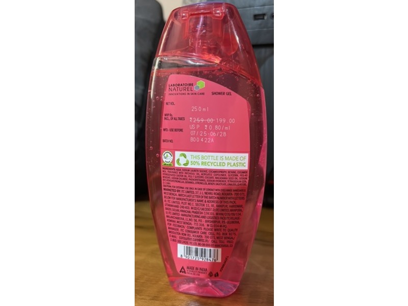 Fiama Shower Gel, Patchouli & Macadamia, 250 mL