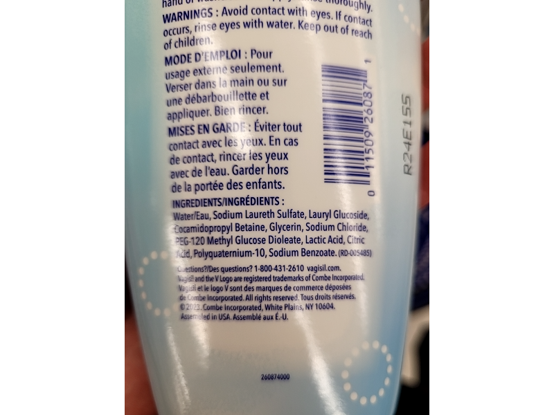 Vagisil Daily Intimate Wash, 360 mL