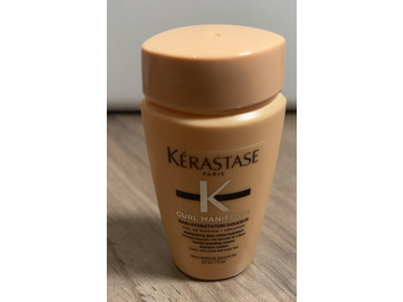 Kerastase Curl Manifesto Bain Hydratation Douceur Shampoo, 1 fl oz/30 mL