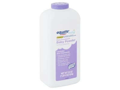 Equate Baby Pure Cornstarch Baby Powder, Lavender & Chamomille, 15 oz