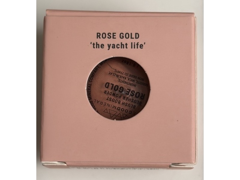 The Good Mineral Blush Boost Powder, Rose Gold, 0.18 oz/5 g