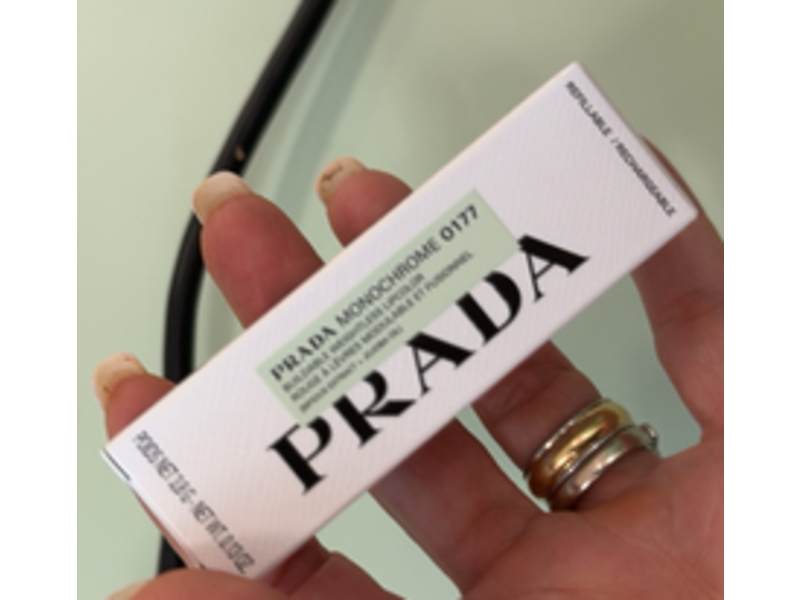 Prada Monochrome Soft Matte Lip Color, 0177 Flamingo , 0.13 oz/3.8 g