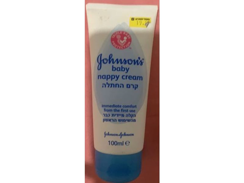 Johnson's Baby Nappy Cream, 100 ml