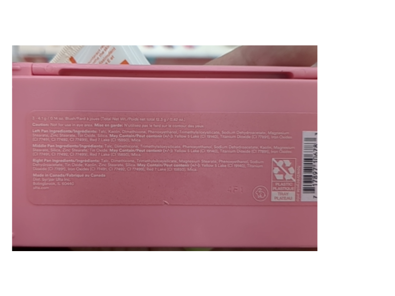 Ulta Beauty Blush Trio, Sweet Rose, 0.42 oz/12.3 g