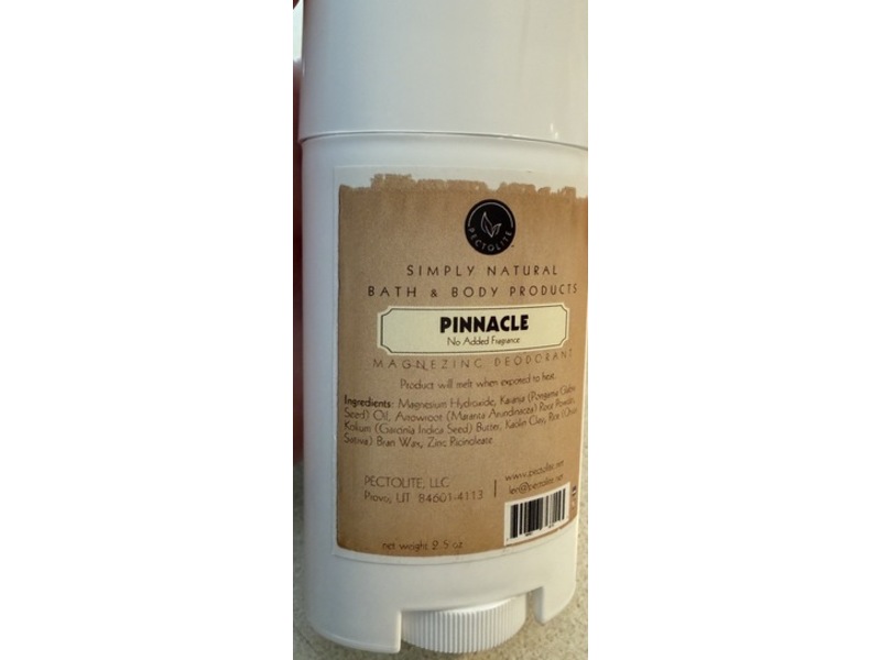 Pectolite Magnetic Deodorant, Pinnacle, 2.5 fl oz