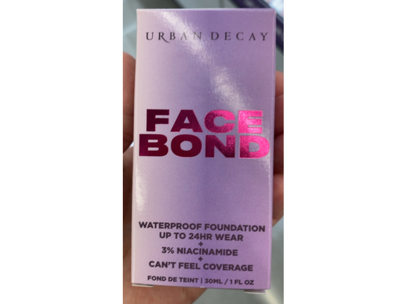 Urban Decay Face Bond Waterproof Foundation, Shade 12 Light Neutral, 1 fl oz/30 mL