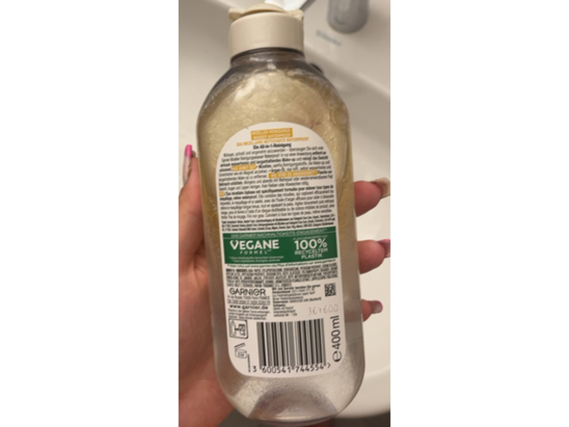 Garnier Skinactive Micellar Cleansing Water All In1 Waterproof, 400 mL