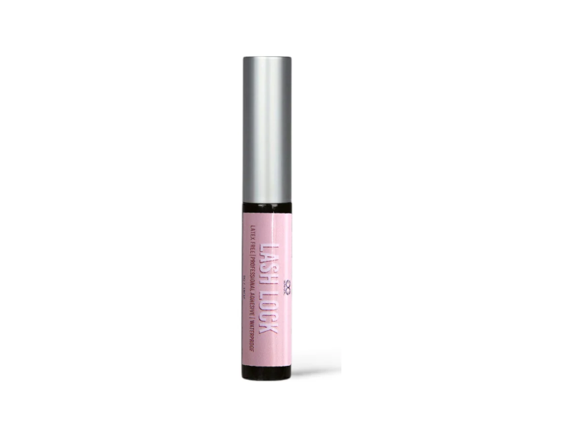 GladGirl Lash Lock Latex Free Falsie & DIY Lash Glue, Black, 0.25 oz/7 g