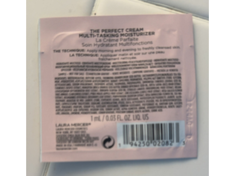 Laura Mercier The Perfect Cream Multi-Tasking Moisturizer, 0.03 fl oz/1 mL