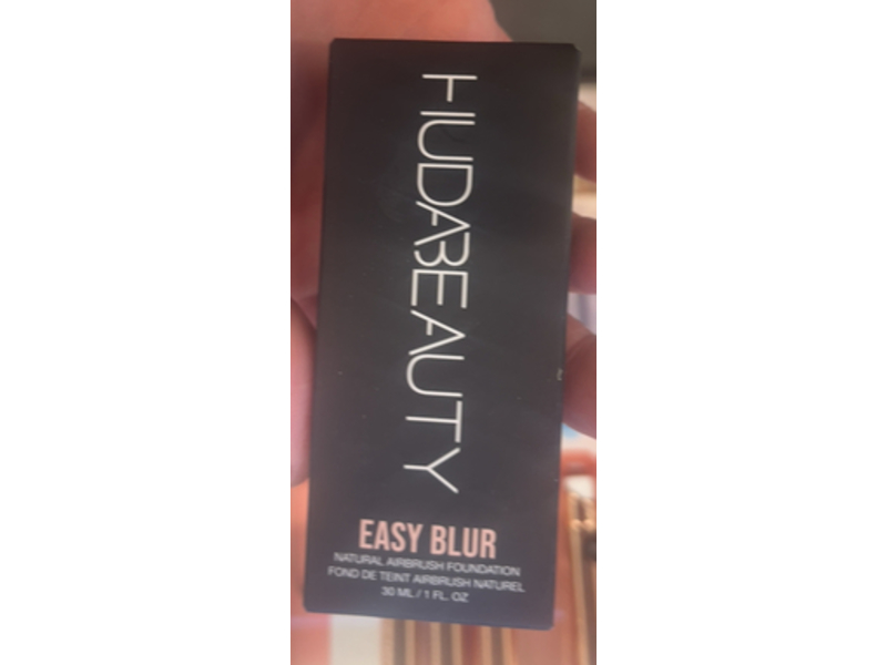 Huda Beauty Easy Blur Natural Airbrush Foundation, Creme Brulee 150G, 1 fl oz/30 mL