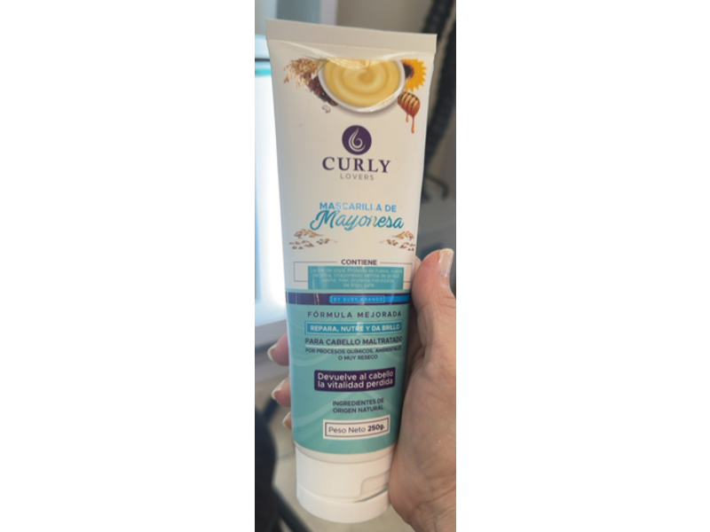 Curly Lovers Mascarilla De Mayonesa, 250 g