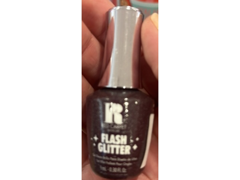 RC Red Carpet Manicure Flash Glitter Gel Polish, She's A Gem, 0.30 fl oz/9 mL