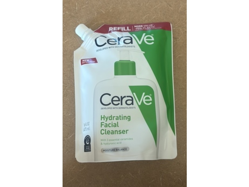 CeraVe Hydrating Facial Cleanser, 16 oz/473 mL