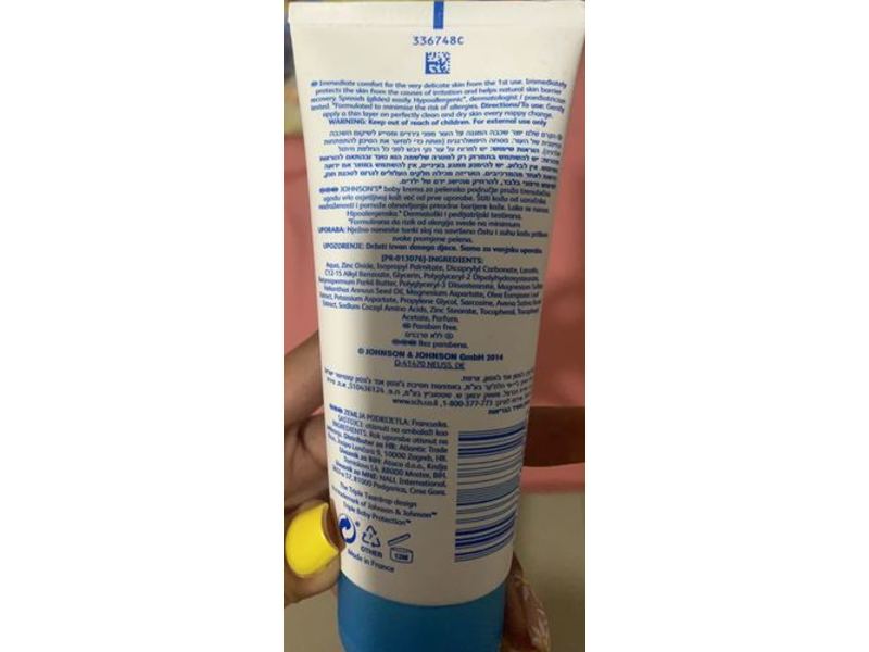 Johnson's Baby Nappy Cream, 100 ml