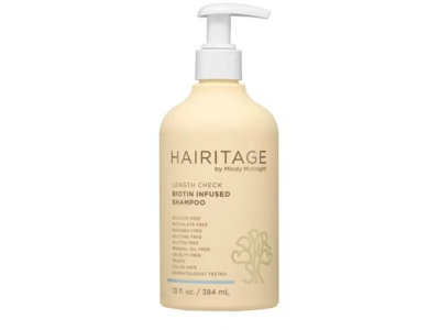 Hairtage By Mindy Mcknight Length Check Biotin Infused Shampoo, 13 fl oz/384 mL