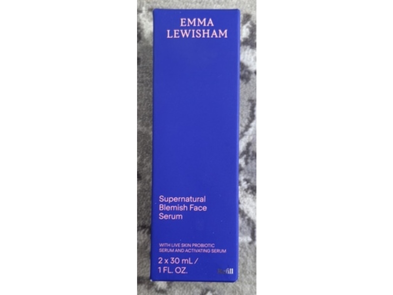 Emma Lewisham Super Natural Blemish Face Serum, 1 fl oz/30 mL, 2 Count