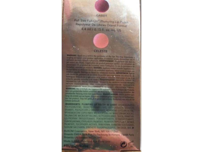 Buxom Gloss Groupies Set, 0.15 fl oz/4.4 mL